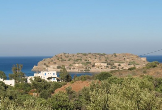 land plot for sale crete elounda greece sea view