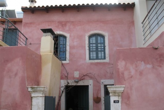 old traditional house in crete greece 