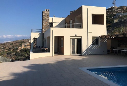 vila, for sale, elounda, crete, pool, seaview, 