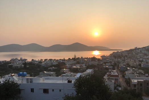 house, for sale, elounda, crete, greece, sea view, view, sunset, jacussi, vacation, beach, 